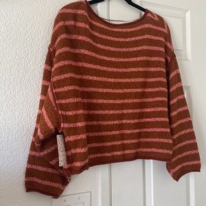 NWT Free People oversized sweater